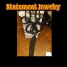 Image of LONG BLACK ART TASSEL