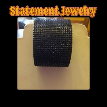 Image of BLACK RHINESTONE