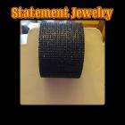 Image of BLACK RHINESTONE