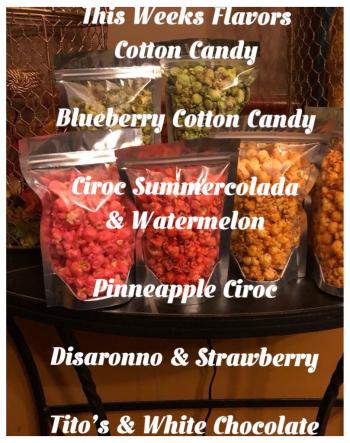 Image of FLAVORED INFUSED POPCORN
