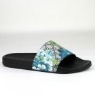 Image of BLUE FLOWER GUCCI SLIDES